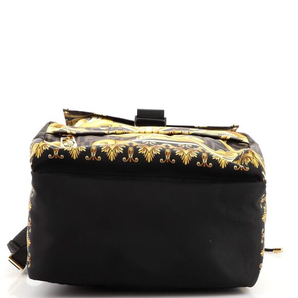 Fendi x Versace Fendace Fendiness Backpack Printed Zucca Nylon Medium - Picture 5 of 7